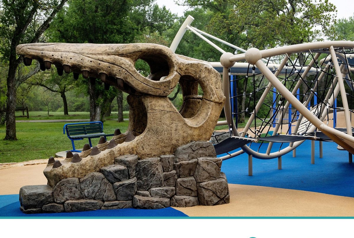 Sculpted themed climber structure fabricated for GameTime.